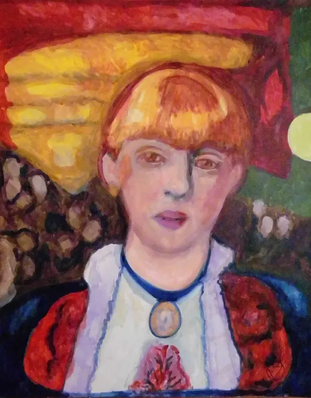 94 ) Suzon in the Bar at the Folies-Bergère av Victor Finnigan