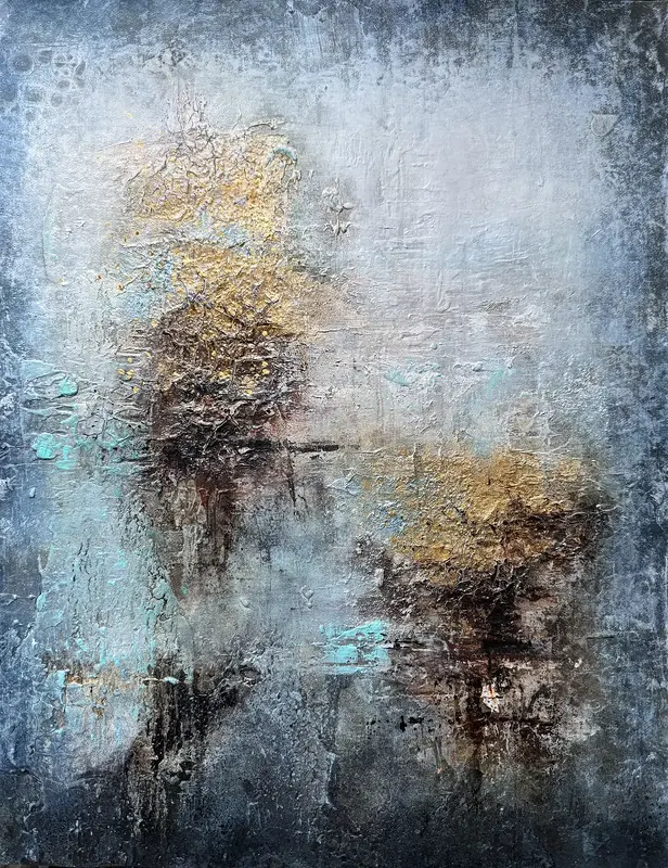 Akrylmålning Resonans av C. T. Hoffmann