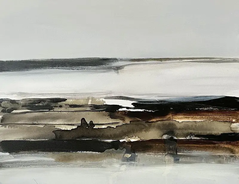 Akrylmålning av Kia Kinell