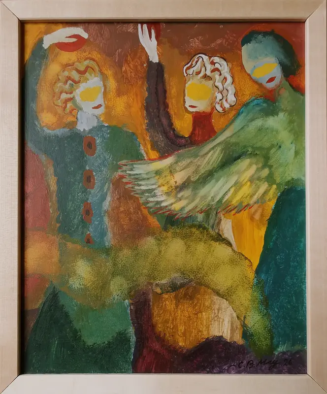 Weighing of Hearts av Charles Benjamin May