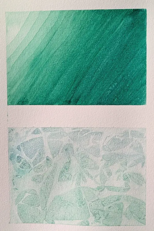 Akvarell A new lens av M. Ottosson