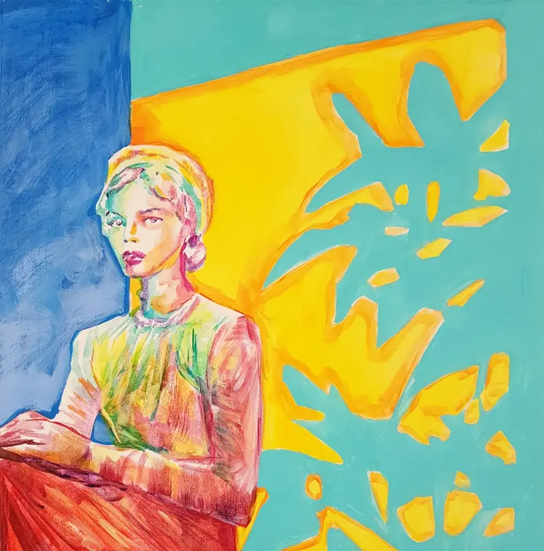 Akrylmålning How can it be? av Daniel Vandinja