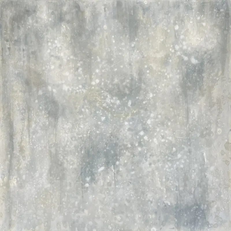 Akrylmålning Into the Summer Rain av Johanna Elbe