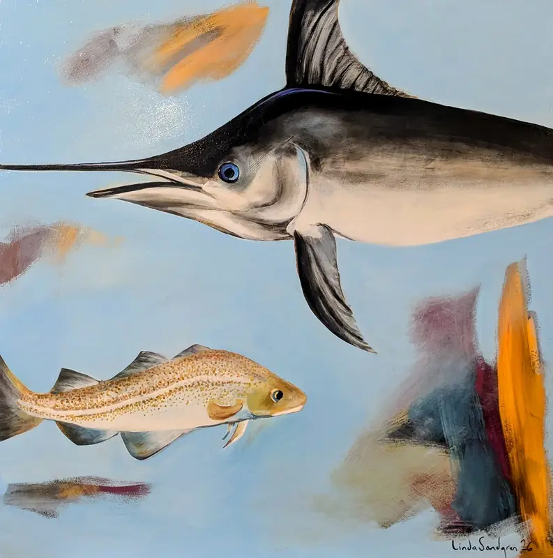 Färghav XIII av Linda Sandgren