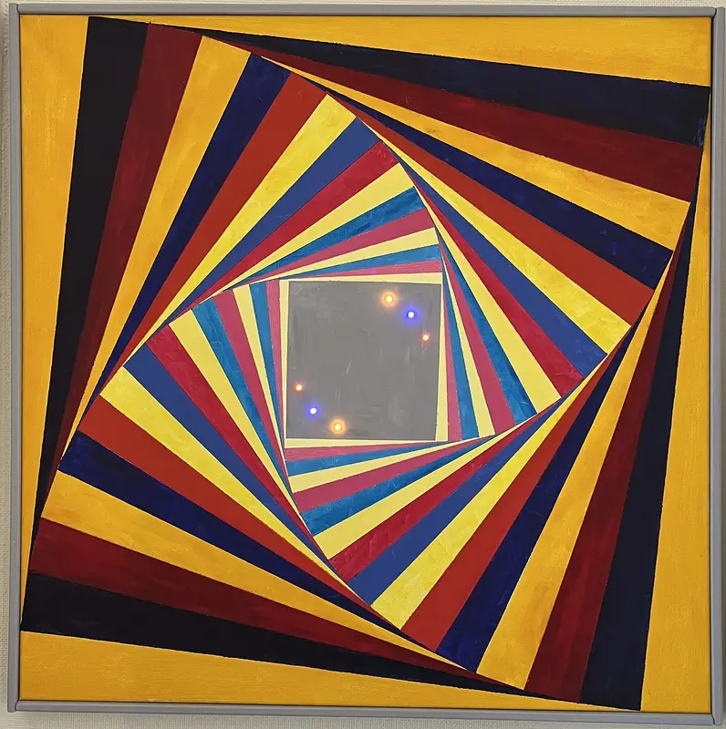 Akrylmålning GBR-rotation av Holger Israelsson