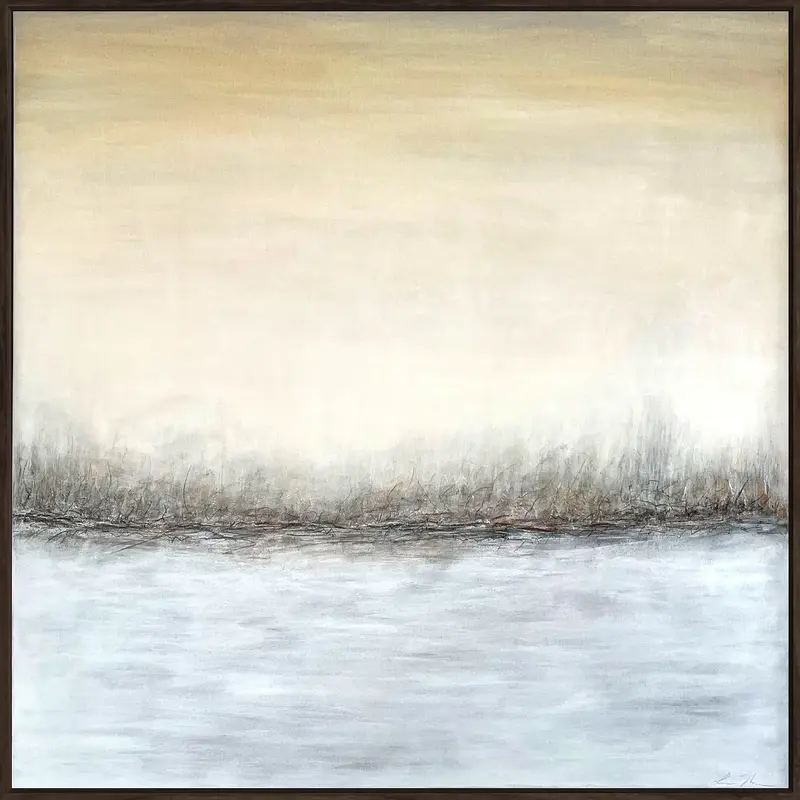 Akrylmålning Morning Haze av Lena Johnson
