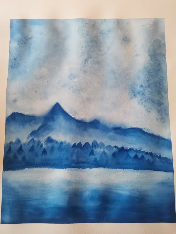 Akvarell Water av Rosalee Chaffey
