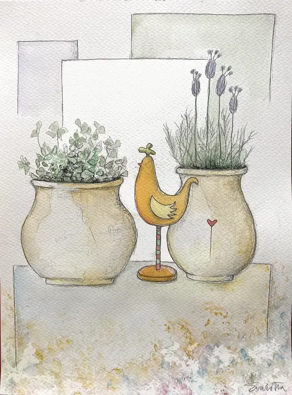 This is how it looks in my kitchen window av Eva-Lotta Emilsdotter