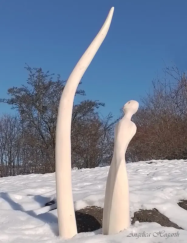 Skulptur In the rime av Angelica Hogarth
