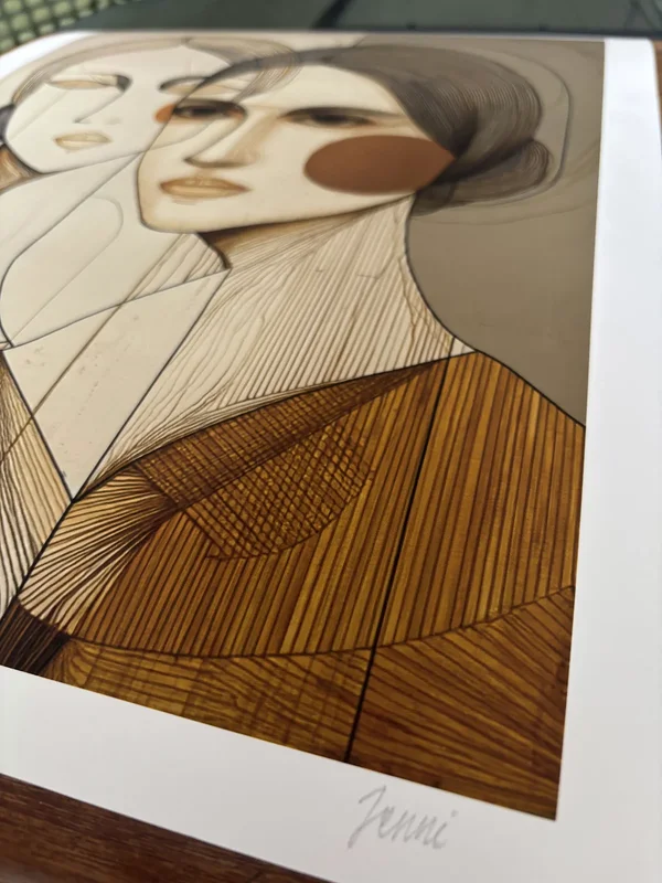Aligned III av Jenni Borg
