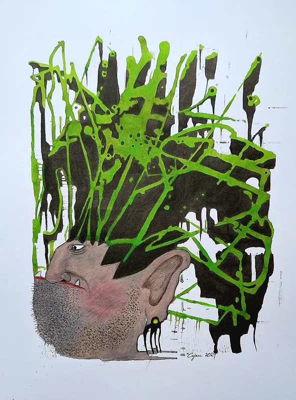 Bad hair day av Carina Cajan Jansson
