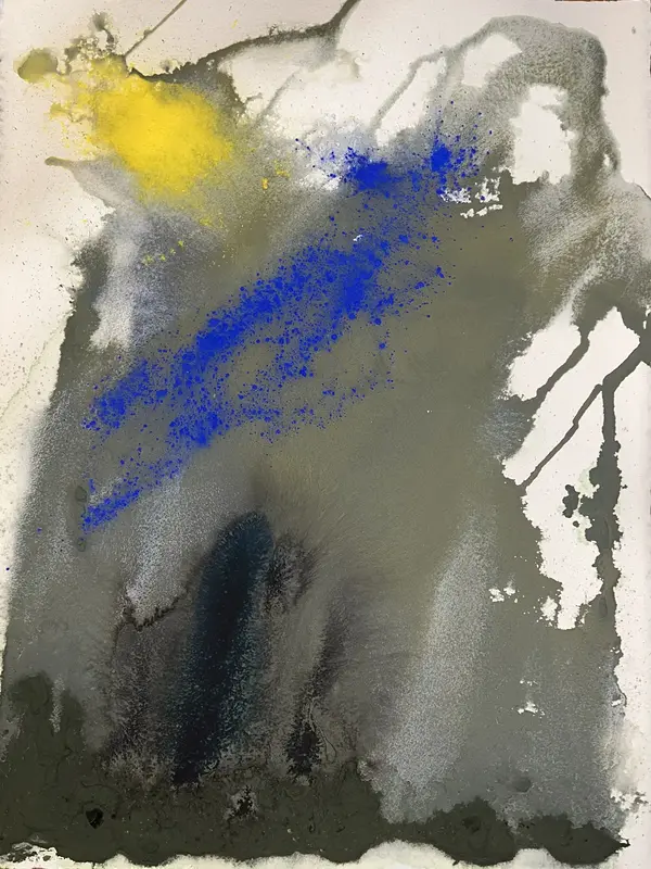Akvarell Untitled 7 av Victor Edström