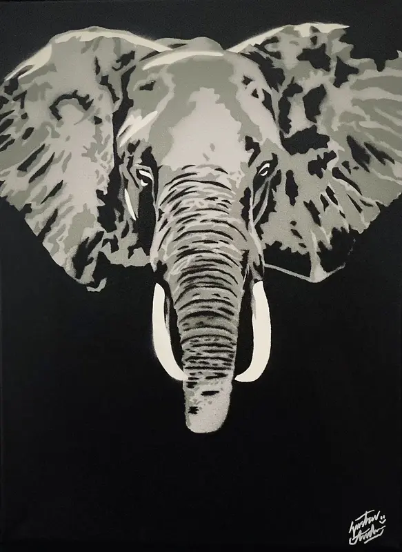 Elefant av Gustav Andersson