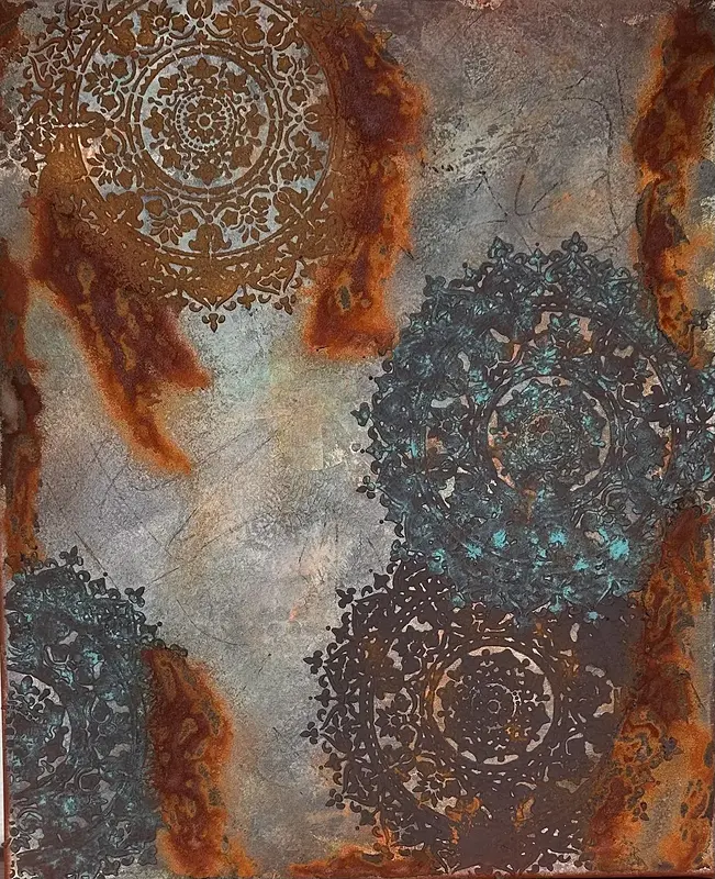 Rustic mandalas av Marita Styrlander