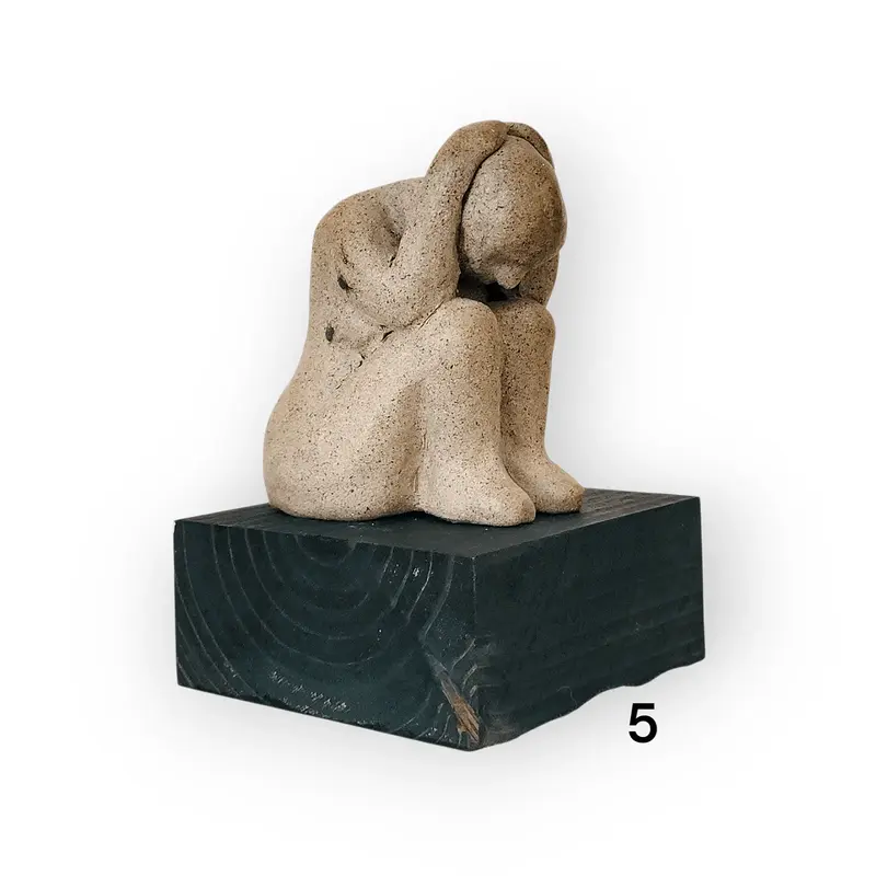 Skulptur Blues #5 av Annika Eklind