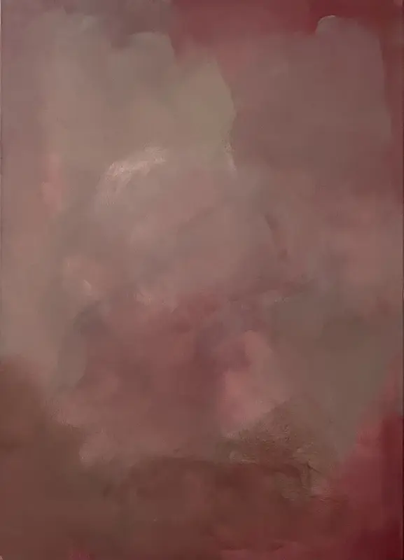 Akrylmålning Blush av Julija D