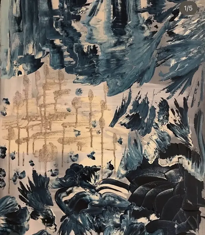 Akrylmålning Avatar av Martina Karweit