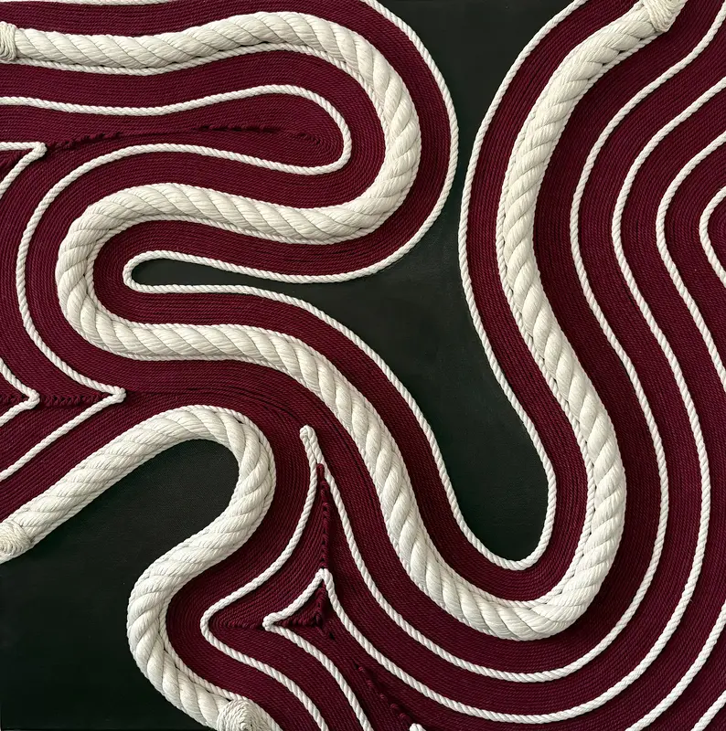 Akrylmålning av Julia Linder