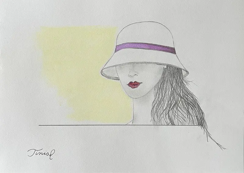 Hat on and hat off for someone 4 av Tinis Q