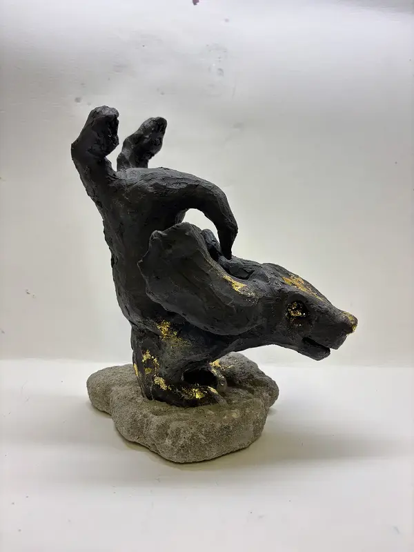 Skulptur Hope av Evalena Elk Karlsson