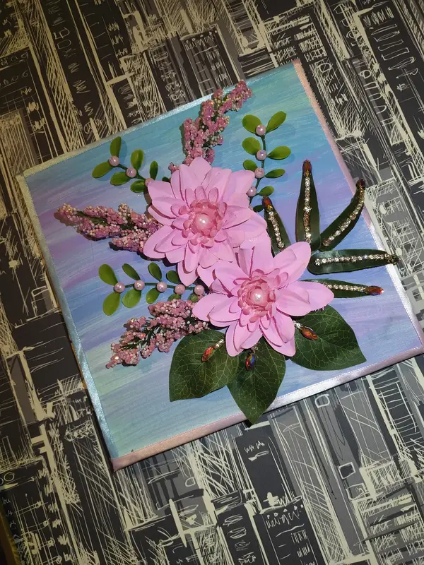 Akrylmålning Sommar av Selma Sakipova