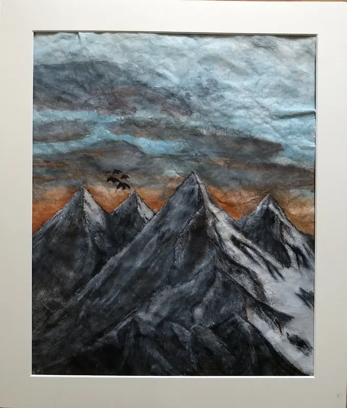 Mountain, inkl. passepatrout av Otto Sundell