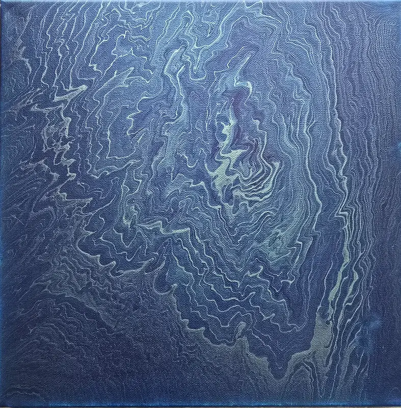 Akrylmålning Immersion av Marita Westerberg