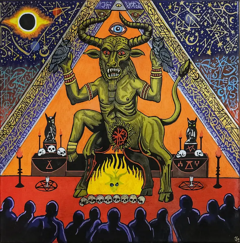 Svart Ritual III av Johan Gustafsson