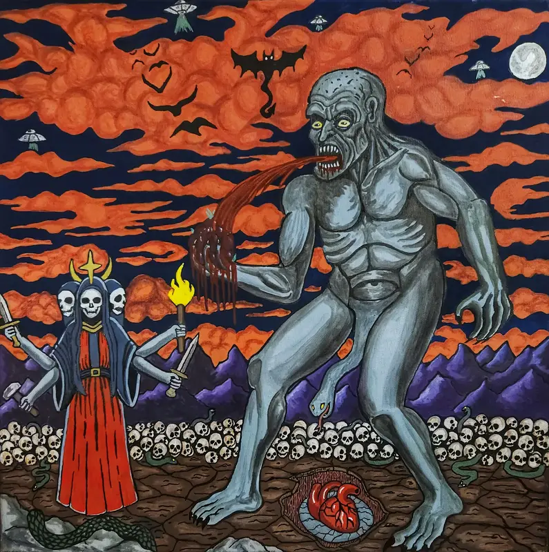 Ecstasy of Ruin Under the Blind Architect av Johan Gustafsson