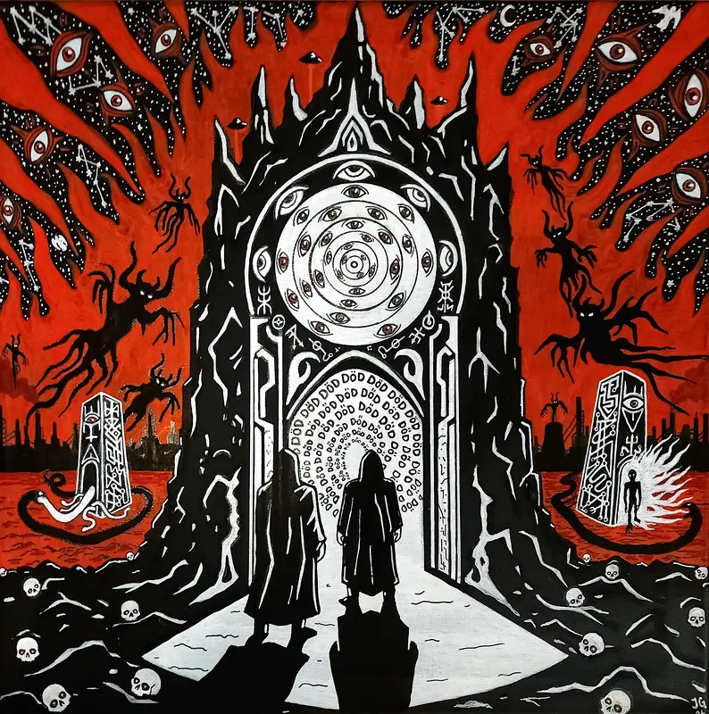 Vid Dödens Port av Johan Gustafsson