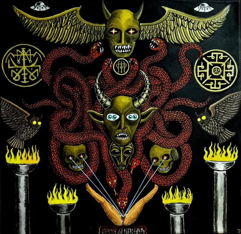 Svart Ritual II av Johan Gustafsson