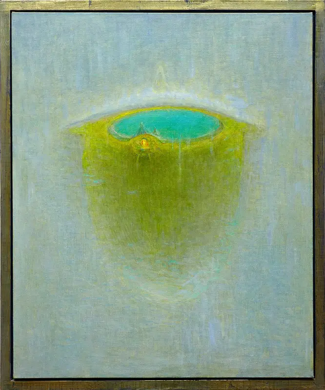 Oljemålning Home for Two av Alexander Levich