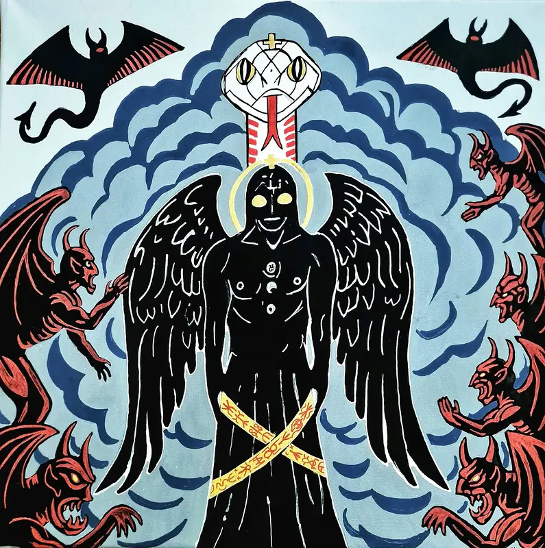 Little Black Angel of Disease av Johan Gustafsson
