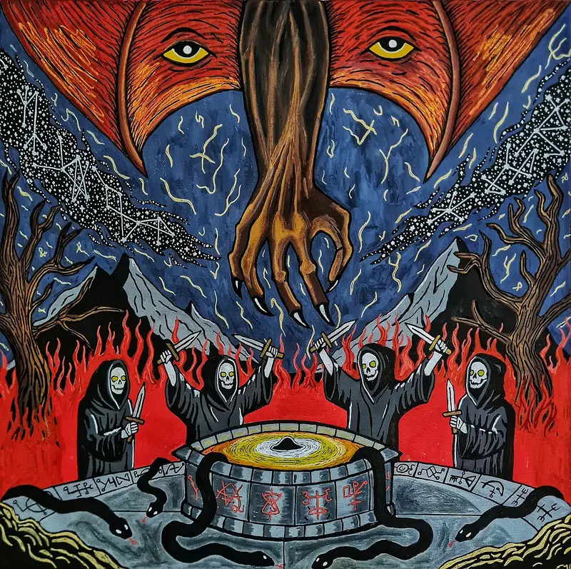 Through Cracks in the Dying Firmament av Johan Gustafsson