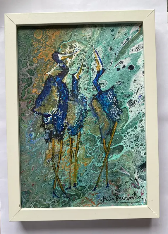 Dans med trånar av Miloslava Drunecka