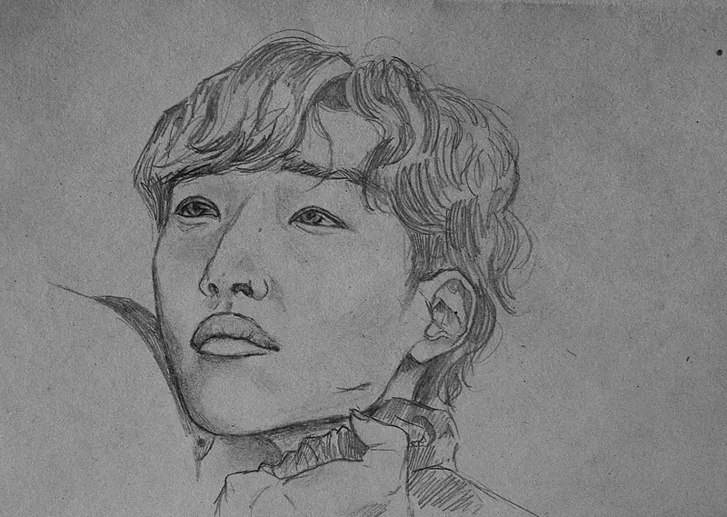 Porträtt - Woo Do-Hwan av Olivia Carlsson Wennerström