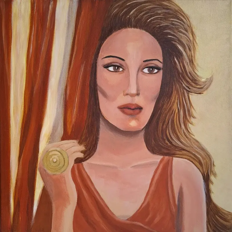 Akrylmålning It's About Pride av Eva Elings