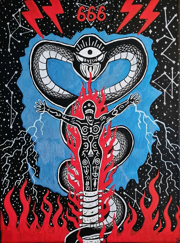 OmegA Ouroboros av Johan Gustafsson