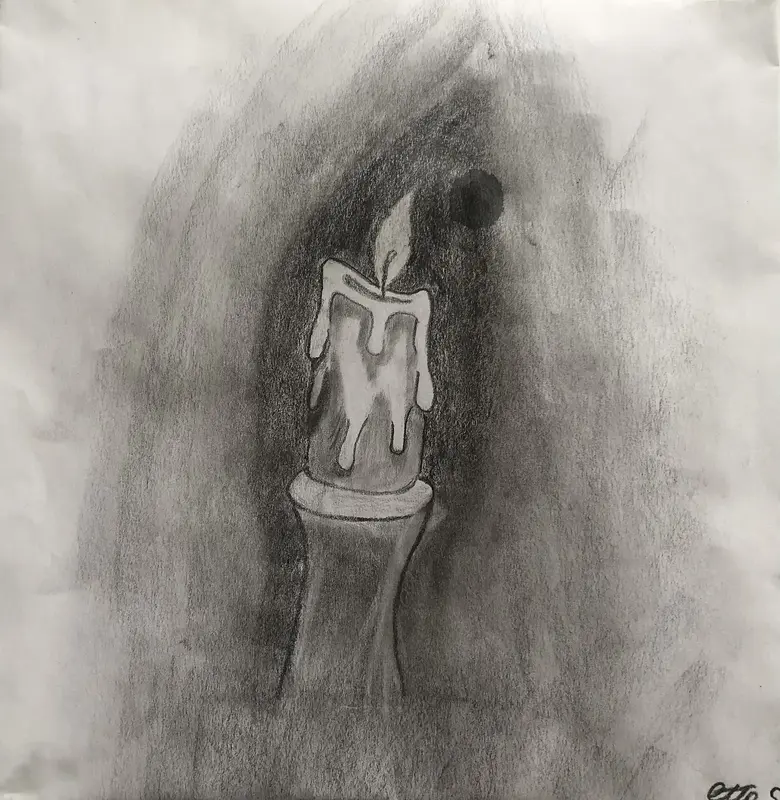 Candela light, inkl. passepartout av Otto Sundell