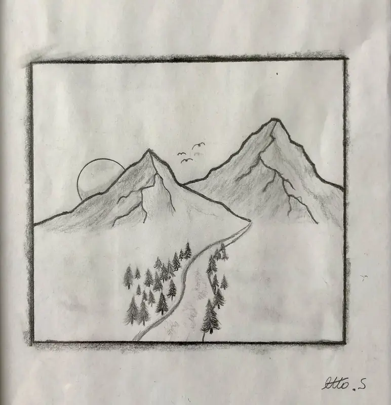 Sun mountain av Otto Sundell