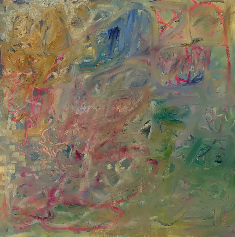 Oljemålning Samma sak av MALIN Ridderfors