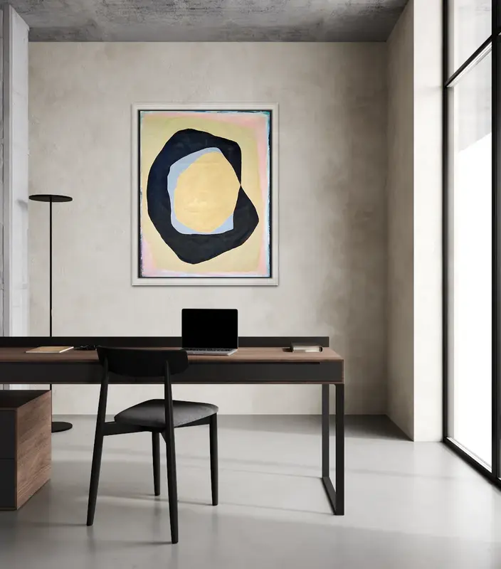 Akrylmålning Omsluten av Karin Melbi