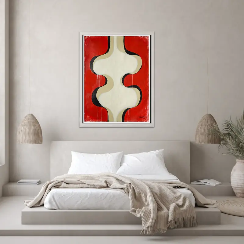 Akrylmålning Donna av Karin Melbi