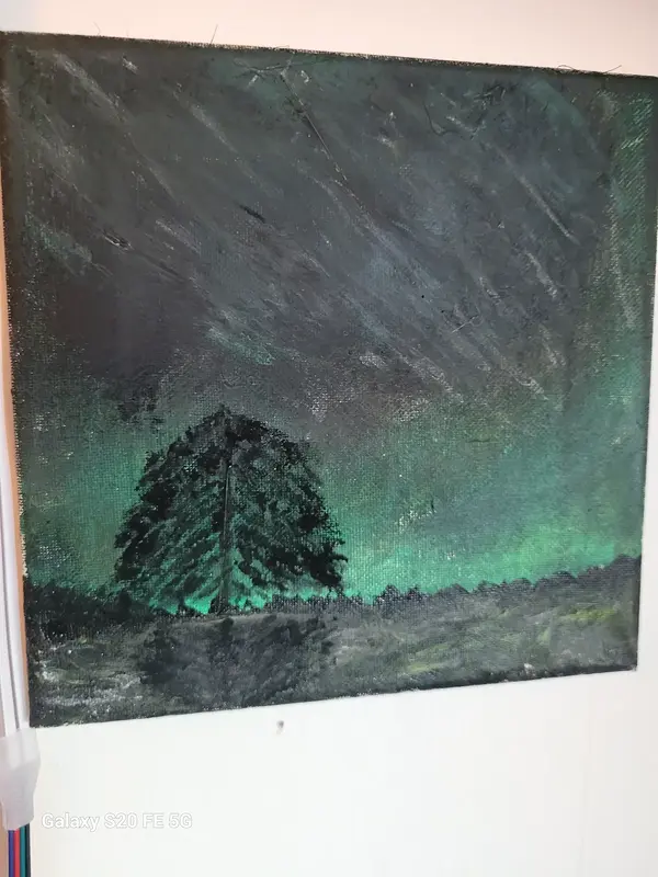 Akvarell Northern feeling of sadness av Christian Lindholm