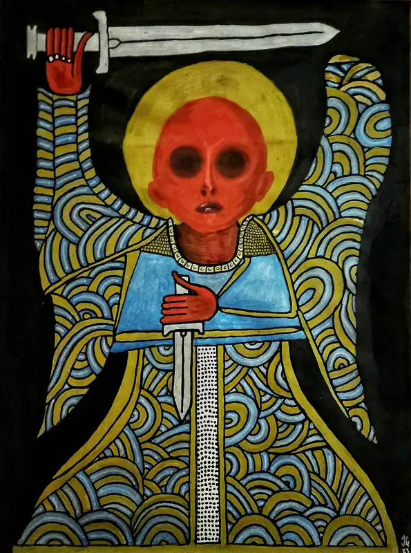 Aliengel av Johan Gustafsson