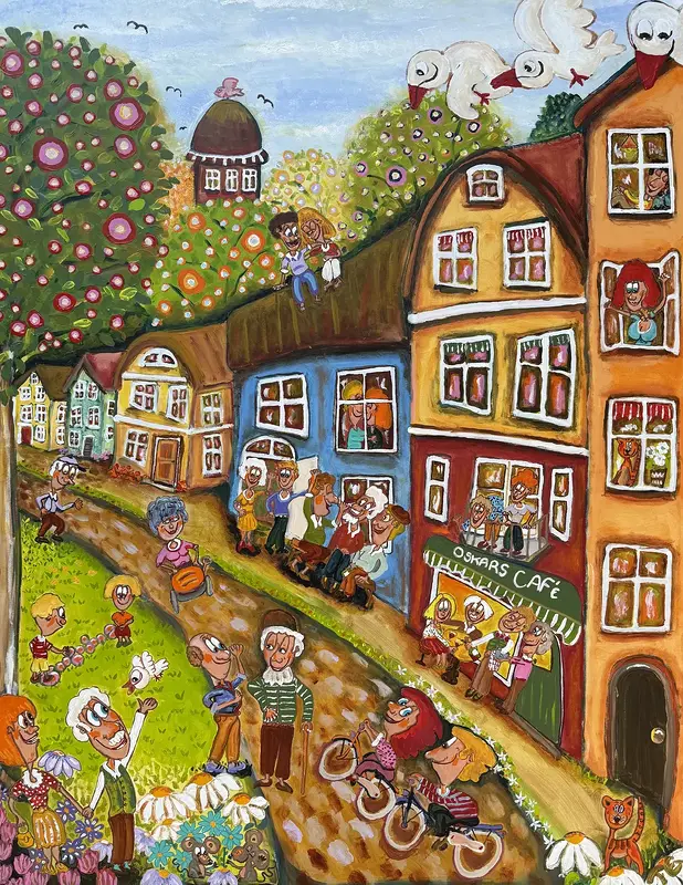 Oskars Café av Tomas Eriksson