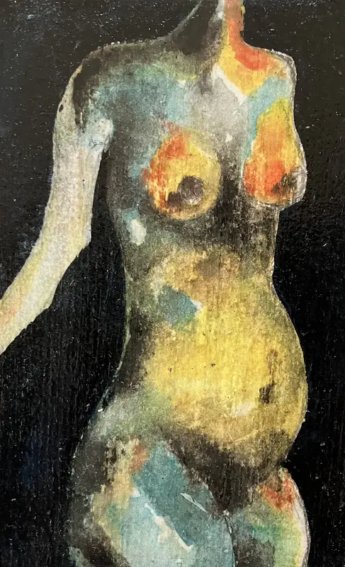 Naken modell Akt 35 av Calin Ion Deas