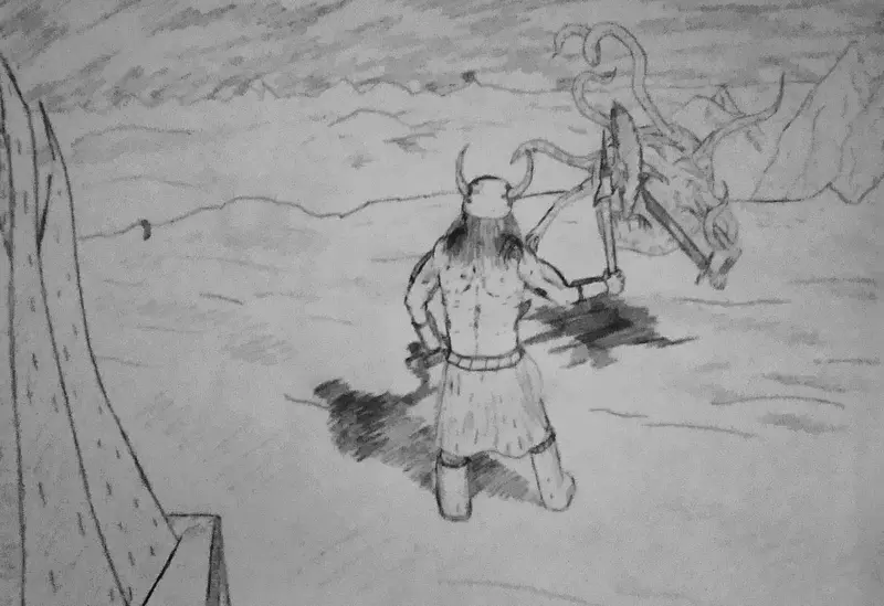 Tristan "Erövraren" mot Kruloken av Elia Lindgren