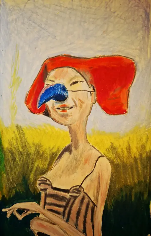 Blå näsa av Per Segersten