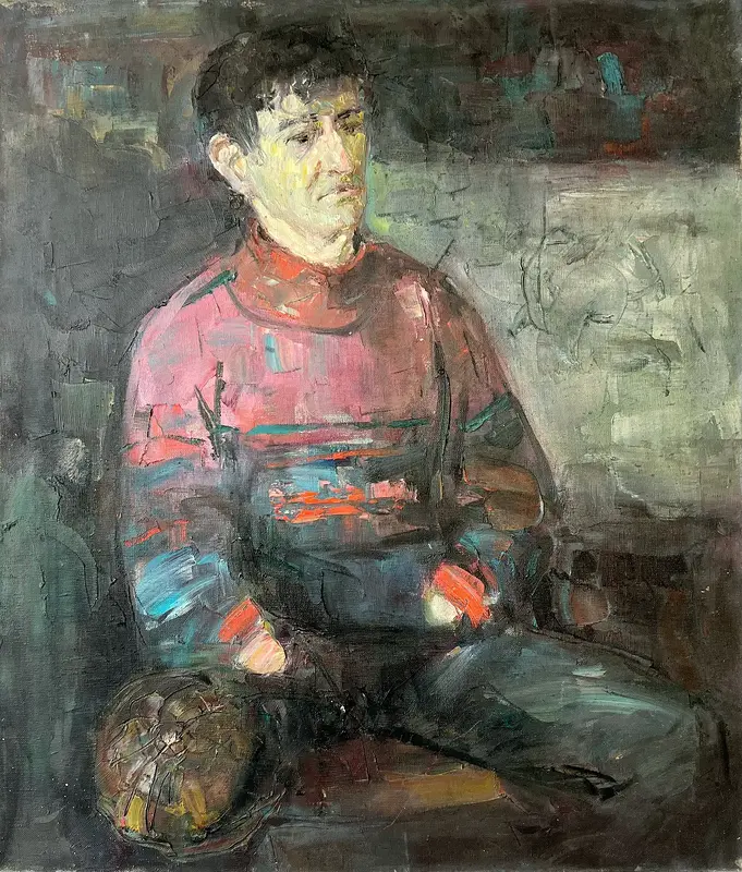 Oljemålning Willpower av Zakhar Shevchuk